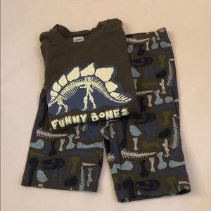 Gymboree dinosaur PJ Set
